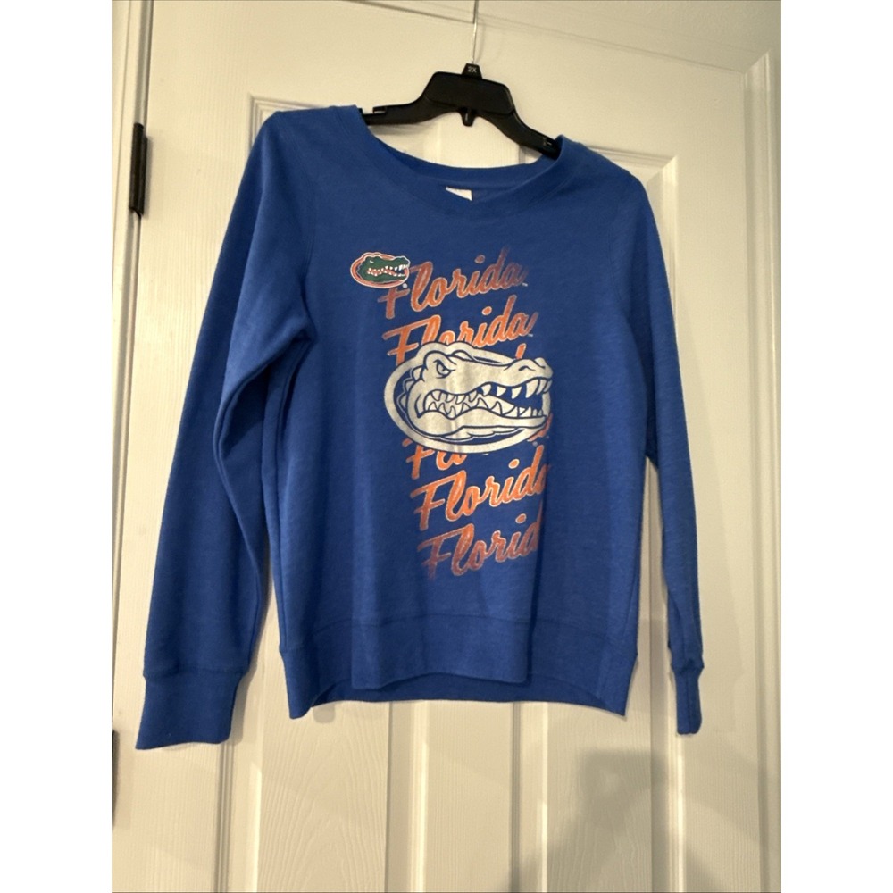 Russell Women's Blue Florida Gators Sweatshirt L - Picture 1 of 14